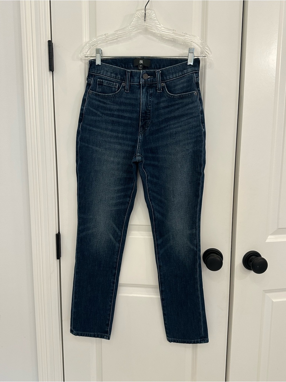 Banana Republic HR Slim Ariane Dark Wash High Rise Jeans Size 27